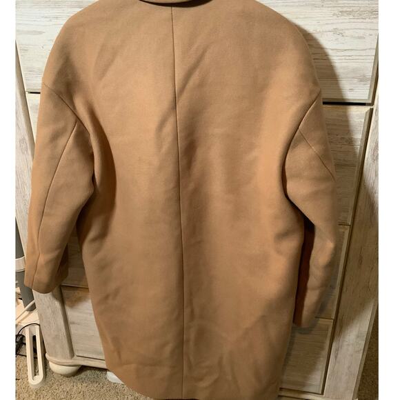 Everlane The ReWool Cocoon Coat - Camel - Size 0 - NWOT- Retail $250 - Picture 4 of 7